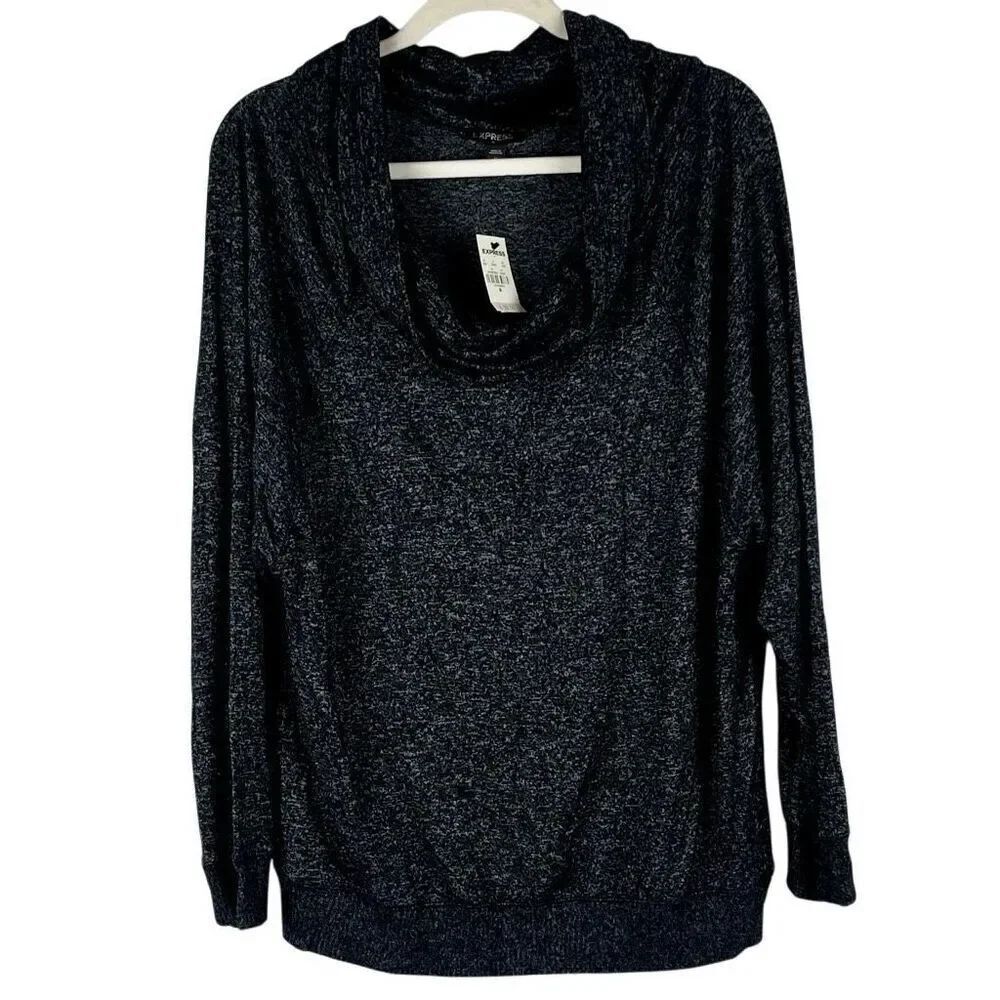 New! NWT Express Cowl Neck Light Sweater Medium